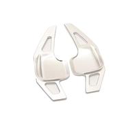 Coche Paddle Cambio Compatible Con BMW Para X3 Para X4 Levas De Cambio Y Palancas De Cambio En El Volante.(Silver)