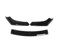Coche Pala Frontal Universal Automóvil | Protección contra colisiones del parachoques delantero del alerón delantero de la pala delantera Universal(Bright Black)