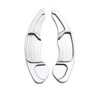Coche Paleta Cambio Compatible Con Ford Para Mondeo 2013-2019 Para Edge 2015-2019 Palanca De Cambios Universal Para Volante Interior De Coche(Silver)