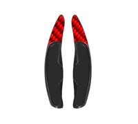 Coche Paleta Cambio Compatible Con Porsche Para Cayenne 2012 2013 2014 Para 918 Para Spyder 2010 Palanca De Cambios De Volante Accesorios Para Coche(Carbon Fiber Red)
