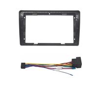 Coche Panel Player Audio Dash 2 Din Frame Kit Montaje En El Tablero Instrumentos 9" Radio Coche Fascia Para Mercedes Para Benz Para Vaneo W414 Accesorios(Fascia y cable)