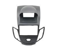 Coche Panel Radio 7 Pulgadas Y 2 DIN Marco Audio Kit Instalación Placa Frontal para F&ORD para Fiesta 2008-2017 Panel Estéreo(Black)