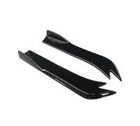 Coche para A7 2015-2022 Parachoques Trasero Divisores Faldones Labio Maletero Spoiler ala Canard Difusor Envoltura Protector Ángulo Accesorios(Negro Brillante)