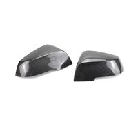 Coche Para B&MW Serie 1 2 3 4 F20 F21 F22 F30 F32 F36 X1 Cubierta De Espejo Retrovisor Lateral Tapa Moldura Exterior Puerta Accesorios(Carbón)