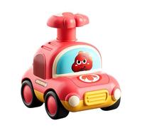 Coche para Empujar, Coche para Empujar y Listo, de Empuje de Dinosaurio | pequeño para vehículos Push and Go con Silbato, para vehículos con Prensa de Dinosaurio para niños y ni