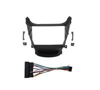 Coche para Hyundai para Elantra para Avante 2010-2014 Kit Panel Radio con Adaptador Fascia para Marco Coche 9/10.1 Pulgadas Panel Estéreo(Full Set 2014)