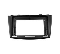 Coche para Mazda 3 para Axela 2009-2013 Panel Radio 9 Pulgadas Salpicadero Panel Estéreo Bisel Montaje Placa Frontal Soporte Consola Central Panel Estéreo(Only Frame)
