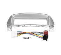 Coche para N&issan para Pixo 2008 2009 2010 2011 2012 2013 Marco para Radio Coche Embellecedor para CD DVD Y Audio Panel Estéreo(Fascia with Cables)