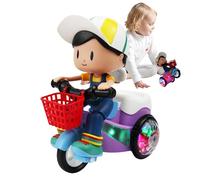 Coche para niños - Light Up Toy Car | Juguetes para niños ABS | 360 ° Los Autos de Juguete giratorios con música y Luces geniales, parniños y niñas en casa, Viajes, Juego de Vacaciones esc