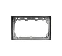Coche Para Toyota Para Proace 2013 2014 2015-2016 9 Pulgadas Auto Stereo Audio Player Panel Kit Dash Kit Frame 2 Din Car Radio Fascia Accesorios(PLATA)