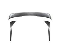 Coche para VW para Tiguan MK2 2017-2023 RL&ine Maletero Trasero Techo Alerón Alerón + Ventana Trasera Tapa Divisor Lateral Kit Labio Embellecedor Accesorios(Aspecto de Fibra de Carbono.)