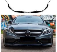 Coche Parachoques Delantero Labio Cuerpo Kit para Benz C-Class W205 C205 S205 C63 AMG 2015-2022 Divisor de Labios Canard Spoiler Difusor Protector