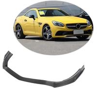 Coche Parachoques Delantero Labio Cuerpo Kit para Benz SLC Class R172 SLC180 200 300 Convertible 2-Door 2016-2019 Divisor de Labios Canard Spoiler Difusor Protector
