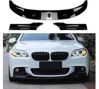 Coche Parachoques Delantero Labio Cuerpo Kit para BMW 5 Series F10 F11 M Sport 2011-2017 Divisor de Labios Canard Spoiler Difusor Protector