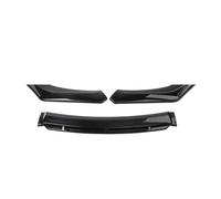 Coche Parachoques Delantero Labio Divisor Lateral Difusor Kit Carrocería Protectores Alerón para Mustang para Focus RS ST para Fiesta para Mondeo Todos Accesorios(Negro)