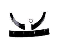 Coche Parachoques Labio para VW para Golf MK7 MK7.5 para GTI para GTD R para 13-20 Parachoques Delantero Divisor Labios Alerón Difusor Kit Cuerpo Kit lip Spoiler Delantero(7.5 Gloss Black)