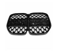 Coche Paragolpes Delantero Panal Radiador Toma Aire Grille Racing Tanque Agua Cubierta Protectora 2 Puertas Para 4 Serie G22 G23 Parrilla del parachoques delantero(Negro)