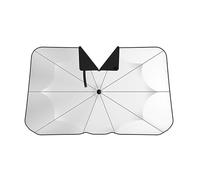 Coche Parasoles Lunas Delanteras, para Mercedes Benz GLC 200 220 260 300 400 2015-2025 Boca Abierta Verano Protección Solar Aislamiento, F V Black 120CM*65CM