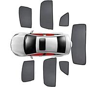 Coche Parasoles para Mercedes-Benz C-Class W204 2007-2014, Trasera Delanteras Y Laterales Ventanas Boquear Los Rayos UV Y El Calor