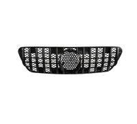 Coche Parrilla Para Benz W163 ML Clase ML320 ML350 1999-2004 Parrilla Carreras Rejilla Delantera Capó Parachoques Superior Malla Cubierta Insectos Rejilla Frontal(GT Black)
