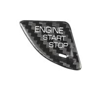 coche parte botón Compatible con Cadillac ATS pegatina para botón arranque parada motor del coche accesorios de decoración interior para coche(Black)