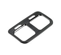 coche parte botón Compatible con Haval F7 F7X 2019 2020 2021 consola reposabrazos caja almacenamiento salida aire acondicionado trasero panel ventilación cubierta embellecedora(Style d)