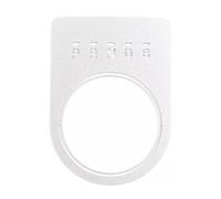 coche parte botón Compatible con Jaguar XF XE para F-PACE 2016 2017 2018 2019 2020 Control coche Multimedia Panel cambio marchas Marco Embellecedor Cubierta Pegatinas(Silver)