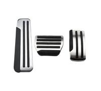 Coche Pedal Pedales AT MT para X-Trail para Xtrail T31 2010 2011 2012 2013 Volante A La Izquierda LHD Accesorios Pedales Acero Inoxidable(3Pcs AT with Rest)