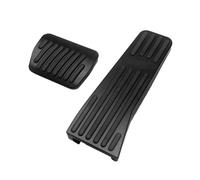 Coche Pedal Pedales para Mazda 3 BP CX30 CX50 CX60 MX30 MX-30 2019 2020 2021 2022 2023 2024 Cubierta Reposapiés Acelerador Pedal Freno(AT 2pcs Black)