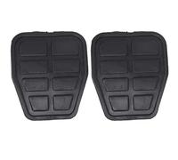 Coche Pedales Freno Cubiertas Goma Para Pedal Embrague Freno Para VW Para Sharan 7M 1996 1997 1998 1999 2000 2001 2002 2003 2004 2005 2006 2007-2010(2Pc)