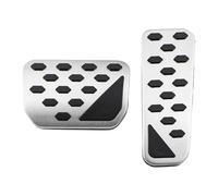 Coche Pedales Interiores Para Jeep Para Grand Para Cherokee WL WL74 WL75 22-25 LHD Cubiertas Pedales Acero Inoxidable Para Acelerador Freno Y Reposapiés Funda Pedal Reposapiés