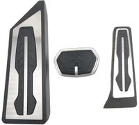 PKFNKJ Coche Pedales para BMW X1 IX1 U11 2022 2023 2024 F48 2 Série F44, Antideslizante Reposapiés Inoxidable Freno Cubierta Interiores Accesorios,A/Full Set 3 pcs