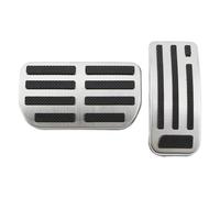 Coche pedals cubierta Para Haval H6S H6 Gen2 Para Dargo Para Menglong Para Shenshou 2021-2024 Cubierta Pedal Deportivo Acelerador Acero Inoxidable AT Almohadillas pedal reposo
