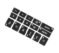 Coche Pegatina Compatible Con A4 B6 B7 2000 2001 2002 2003 2004 2005 2006 2007 2008 Pegatinas Reparación Para Control Aire Acondicionado Coche Calcomanías Botones Climatización Radio