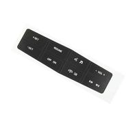 Coche Pegatina Compatible Con Ford Para Mustang 2010 2011 2012 Accesorios Para Coche Botón Control Volante Kit De Reparación Desgaste Y Pelado Calcomanías Adhesivas