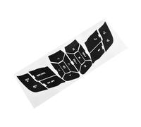 Coche Pegatina Compatible Con Mustang 2015 2016 2017 2018 GEN Accesorios Para Automóviles Reparación De Botones Del Volante Calcomanías Pegatinas Reemplazo