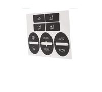 Coche Pegatina Compatible Con VW Para Golf Para MK5 Para Passat 2004 2005 2006 2007 2008 Calcomanías Reparar Botones Control Climatización Aire Acondicionado Automóvil