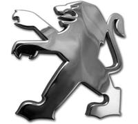 coche Pegatina para Logotipo Delantero y Trasero para Peugeot 301 2008 307 107 207 3008 308 208 206 407 508 108,Insignia Logotipo Capó Delantero O Puerta del Maletero Pegatinas Logo Accesorios