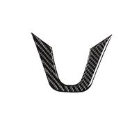 Coche Pegatinas Pegatina decorativa para volante de coche, fibra carbono, apta para Smart 453 para Fortwo 2016-2021 Interior