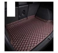 Coche Personalizadas para Serie 3 E46 E90 E91 E92 E93 F30 F31 Almohadilla Protectora Interior Alfombra Cuero Lujo Antisuciedad Alfombrilla Carga Maletero(Café)