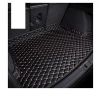 Coche Personalizadas para Serie 3 E46 E90 E91 E92 E93 F30 F31 Almohadilla Protectora Interior Alfombra Cuero Lujo Antisuciedad Alfombrilla Carga Maletero(Beige Negro)