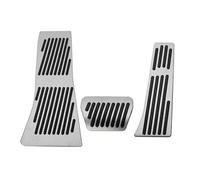 Coche Pie Pedal Cubierta para BMW para X5 para X6 E70 E71 E72 F15 F16 F85 F86 Pedal Reposapiés Aluminio Cubierta Pedales Acelerador Antideslizantes Accesorios Coche