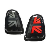 Coche Piloto Trasero Para BMW Para Mini Para Cooper R56 R57 R58 R59 LCI 2007-2013 JCW Union Jack Estilo Freno Marcha Atrás Lámparas Señal Tun Luces Traseras LED(2PCS Smoke)