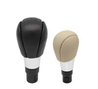 Coche Pomo Palanca Cambios para Volvo para S60 para V60 S80 V70 XC70 para XC60 Palanca Cambio Balonmano Accesorios Coche Cuero Negro/Beige Perilla Marchas Manual 5/6 Velocidades Marchas Perilla(Black