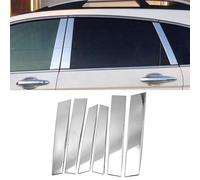 Coche Poste Pilar Ventana de Puerta para Hon da CRV CR-V 2007-2011, Embellecedor de Poste Pilar Ventana de Coche - Accesorios de Estilo de Pilares B de Ventana