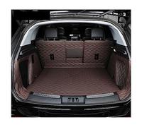 Coche Protector Maletero Estera Alfombrilla De Cuero Maletero Coche para Lincoln para Corsair Almohadilla Patadas Protector Alfombra Cubierta Completa Caja Trasera(Café)