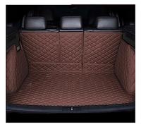 Coche Protector Maletero Estera Alfombrilla Maletero De Coche para Hyundai para Accent para Solaris RB RC Alfombrillas Impermeables Accesorios Organizadora Tanque(D Brown,Full Cover)