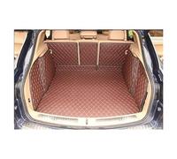 Coche Protector Maletero Estera Estera Maletero Coche Especial para Cayenne 958 2017-2010 Alfombras Impermeables Tapete Revestimiento Carga para Cayenne 2013 Alfombrilla Maletero Coche(Marrón)
