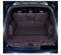 Coche Protector Maletero Estera Esteras Maletero Coche Especial para Ford para Escape Alfombra Antideslizante Interior Automotriz Alfombrilla Maletero Coche(Negro Rojo)