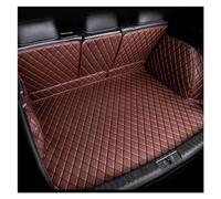 Coche Protector Maletero Estera para para Q7 2016-2022 Alfombrillas Maletero Protector Impermeable Organizador Tanque Estera Dedicada Coche Alfombrilla Maletero Coche(Café,Full)